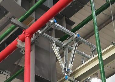 沙坪坝该抗震支架的整体式支吊架结构协调性好